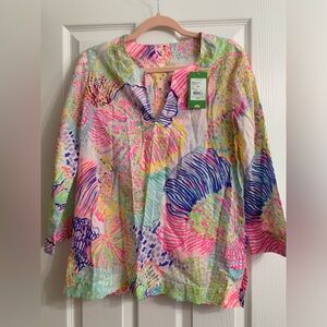 New with Tags Lilly Pulitzer Amelia island Tunic